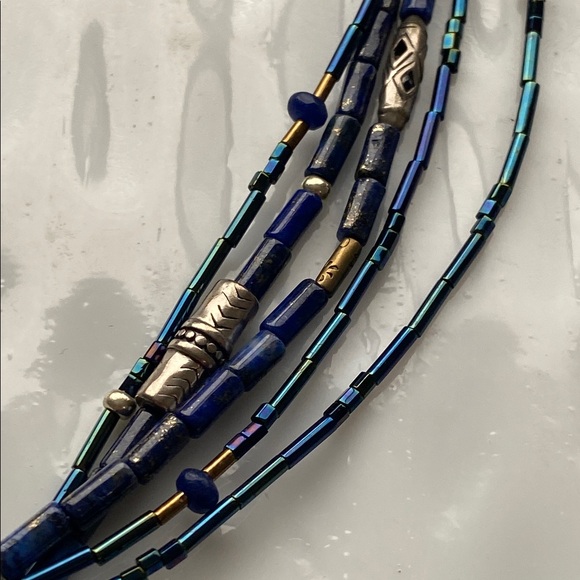 Silpada “ Into the Blue”  Multi-Strand Necklace
18-20 inch adjustable N3252 - Picture 7 of 7